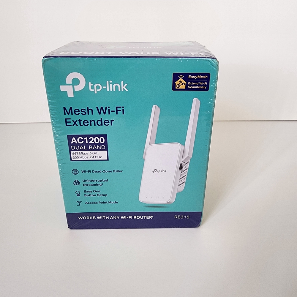 TP-Link AC1200 Mesh WiFi Extender White Dual Band Range Booster RE305 - Picture 2 of 6